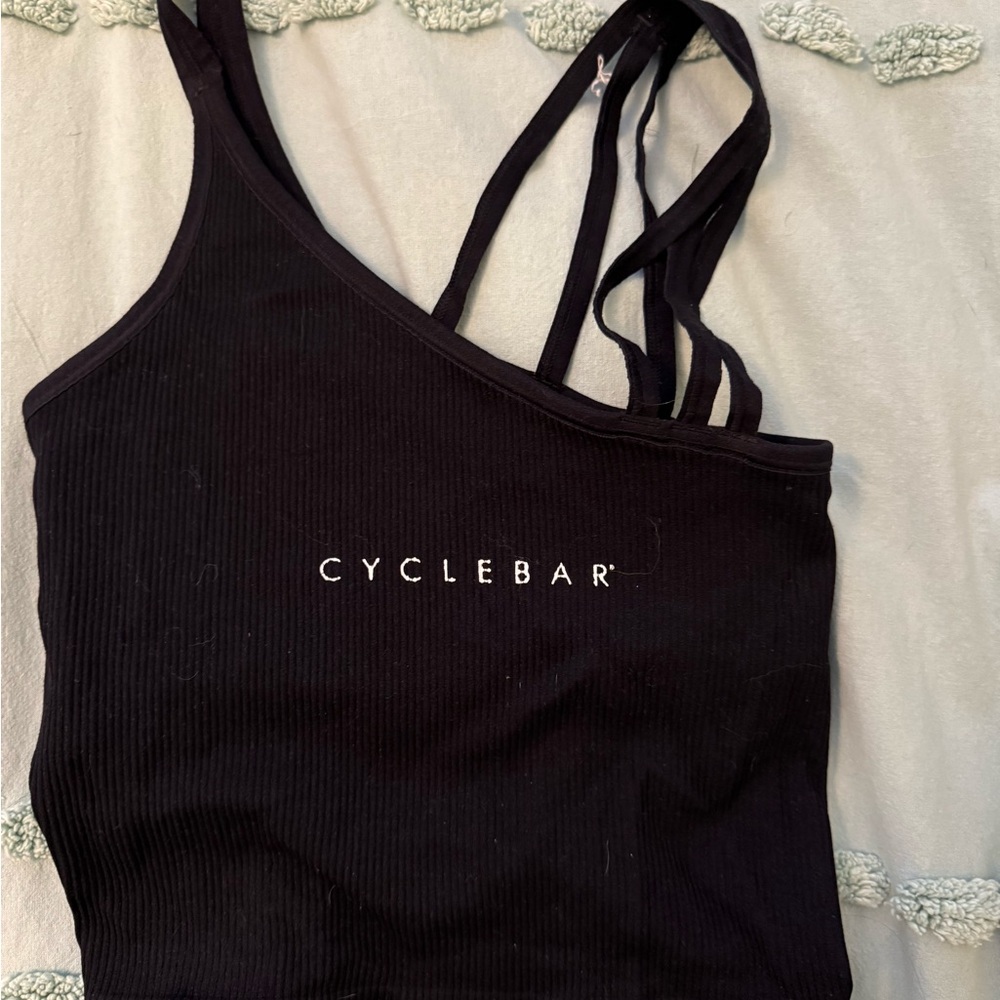 NUX Cyclebar Women's Black Tank Top